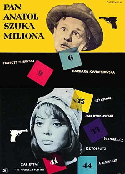 Pan Anatol Szuka Miliona (1959) afişi Pan Anatol Szuka Miliona (1959) afişi