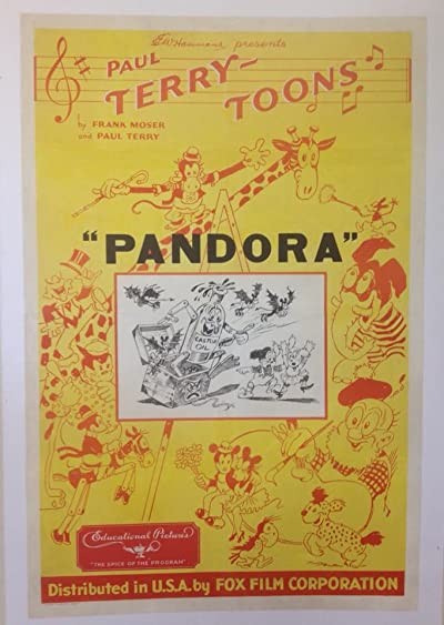 Pandora (1934) afişi