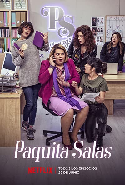 Paquita Salas Sezon 1 (2016) afişi Paquita Salas Sezon 1 (2016) afişi