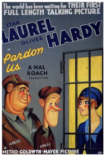 Pardon Us (1931) afişi Pardon Us (1931) afişi