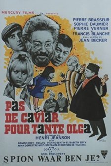 Pas De Caviar Pour Tante Olga (1965) afişi