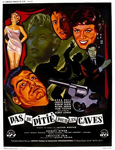 Pas De Pitié Pour Les Caves (1955) afişi Pas De Pitié Pour Les Caves (1955) afişi
