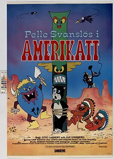 Pelle Svanslös I Amerikatt (1985) afişi Pelle Svanslös I Amerikatt (1985) afişi