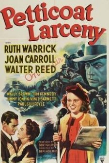 Petticoat Larceny (1943) afişi