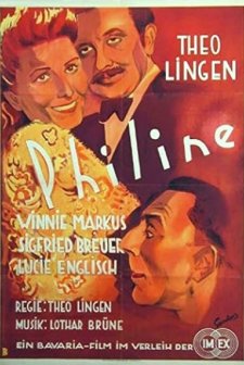 Philine (1949) afişi