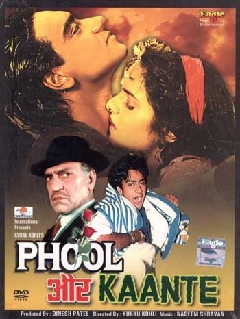 Phool Aur Kaante (1991) afişi Phool Aur Kaante (1991) afişi