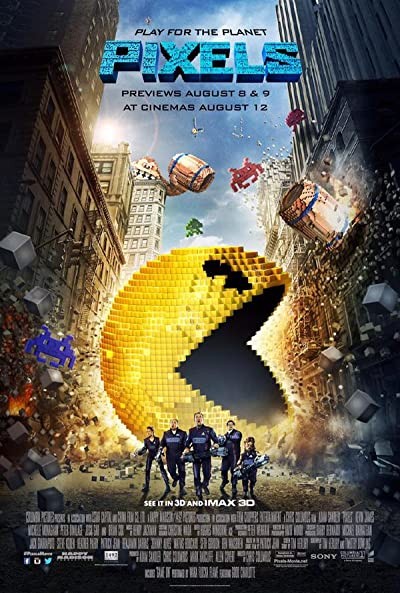 Pixels (2015) afişi