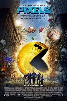 Pixels (2015) afişi