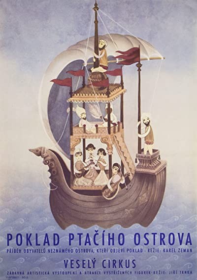 Poklad Ptacího ostrova (1952) afişi Poklad Ptacího ostrova (1952) afişi