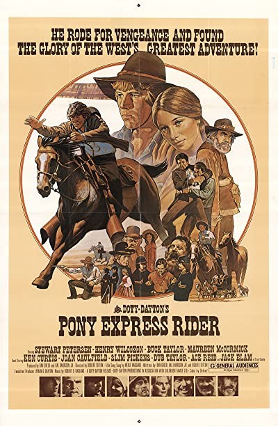 Pony Express Rider (1976) afişi Pony Express Rider (1976) afişi