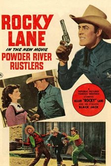 Powder River Rustlers (1949) afişi