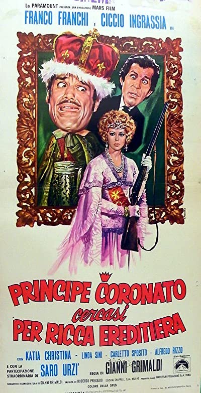 Principe Coronato Cercasi Per Ricca Ereditiera (1970) afişi Principe Coronato Cercasi Per Ricca Ereditiera (1970) afişi