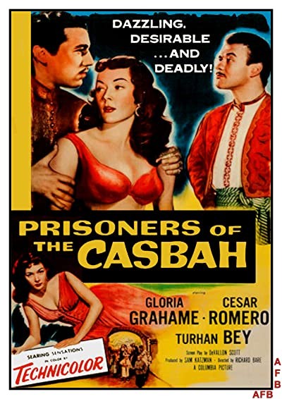 Prisoners Of The Casbah (1953) afişi Prisoners Of The Casbah (1953) afişi