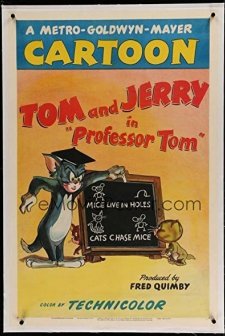 Professor Tom (1948) afişi