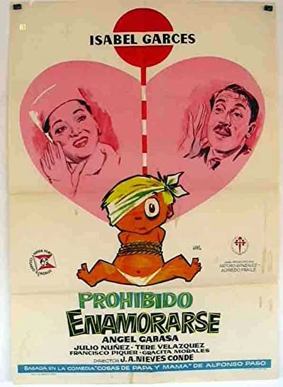 Prohibido Enamorarse (1961) afişi Prohibido Enamorarse (1961) afişi