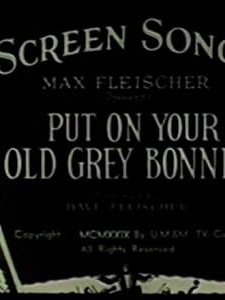 Put On Your Old Gray Bonnet (1929) afişi