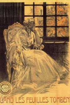 Quand les feuilles tomberont (1911) afişi