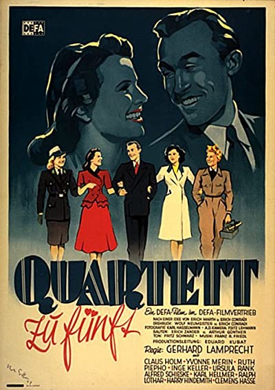Quartett Zu Fünft (1949) afişi Quartett Zu Fünft (1949) afişi