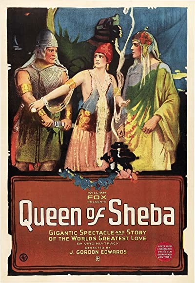 Queen Of Sheba (1921) afişi Queen Of Sheba (1921) afişi