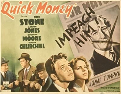 Quick Money (1937) afişi Quick Money (1937) afişi