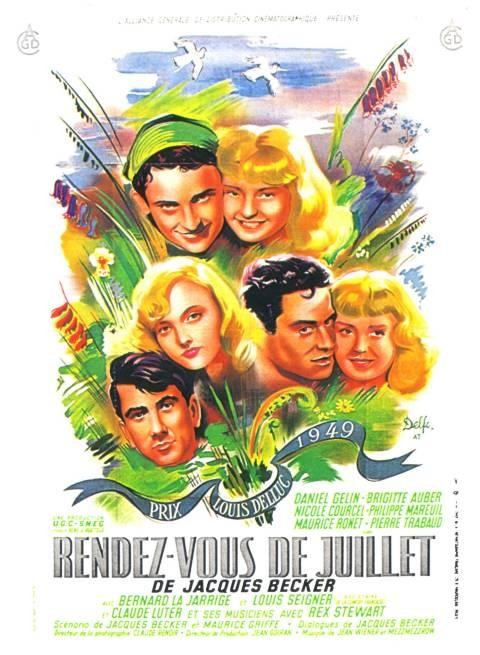 Rendez-vous De Juillet (1949) afişi Rendez-vous De Juillet (1949) afişi