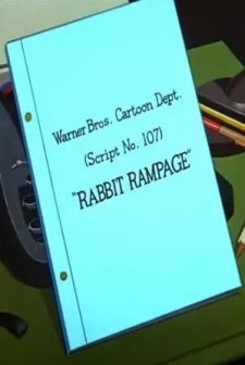 Rabbit Rampage (1955) afişi