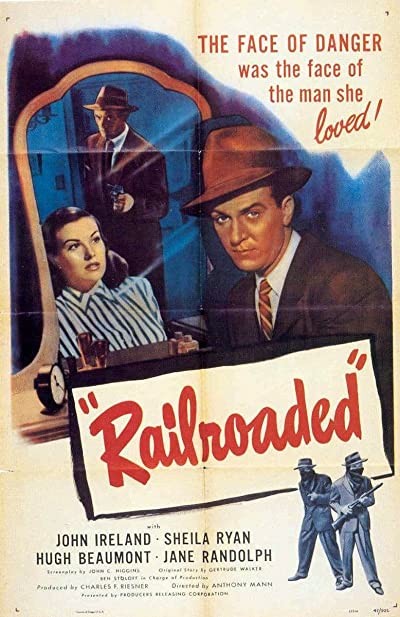 Railroaded! (1947) afişi Railroaded! (1947) afişi