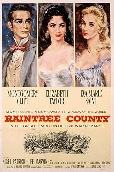 Raintree County (1957) afişi Raintree County (1957) afişi