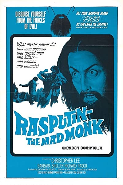 Rasputin: The Mad Monk (1966) afişi Rasputin: The Mad Monk (1966) afişi