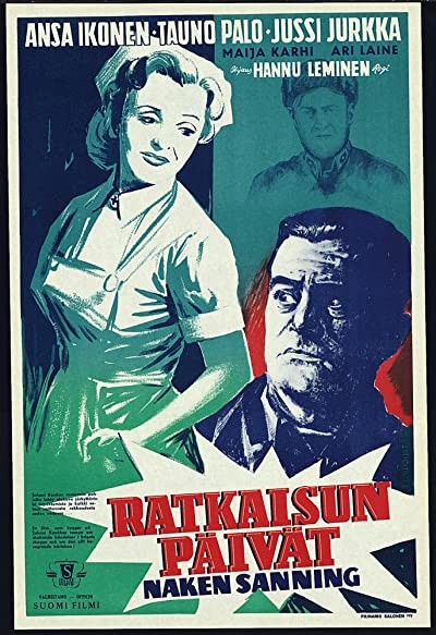 Ratkaisun Päivät (1956) afişi Ratkaisun Päivät (1956) afişi