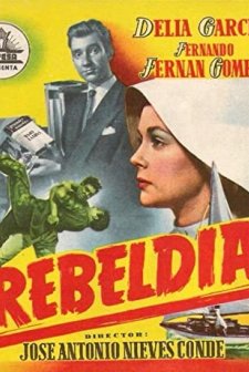 Rebeldía (1954) afişi