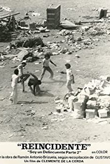 Reincidente (1977) afişi