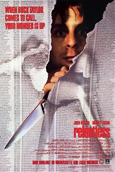 Relentless (1989) afişi Relentless (1989) afişi