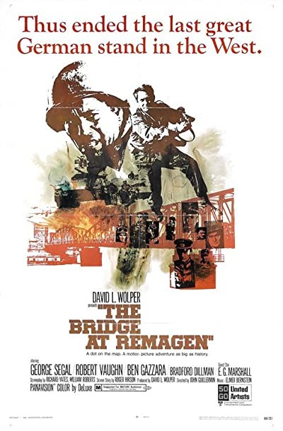 Remagen Köprüsü (1969) afişi Remagen Köprüsü (1969) afişi