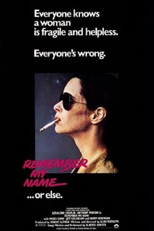 Remember My Name (1978) afişi