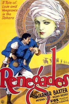 Renegades (1930) afişi
