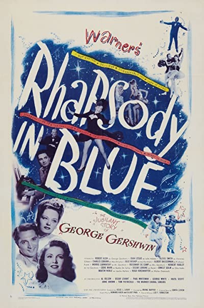 Rhapsody In Blue (1945) afişi Rhapsody In Blue (1945) afişi
