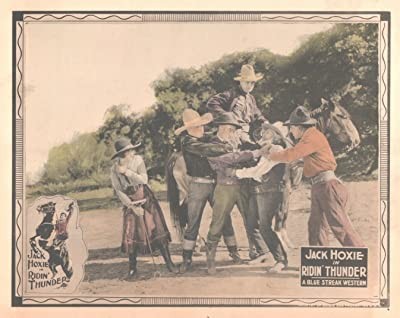 Ridin' Thunder (1925) afişi Ridin' Thunder (1925) afişi