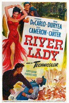 River Lady (1948) afişi