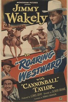 Roaring Westward (1949) afişi