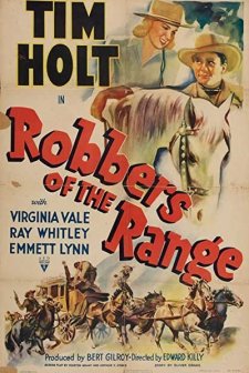 Robbers Of The Range (1941) afişi