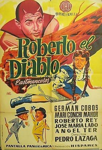 Roberto El Diablo (1957) afişi Roberto El Diablo (1957) afişi