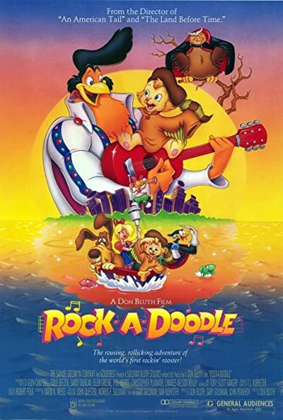 Rock-A-Doodle (1991) afişi Rock-A-Doodle (1991) afişi