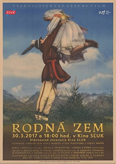 Rodná Zem (1954) afişi Rodná Zem (1954) afişi