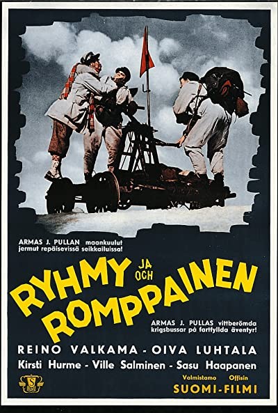 Ryhmy Ja Romppainen (1941) afişi Ryhmy Ja Romppainen (1941) afişi