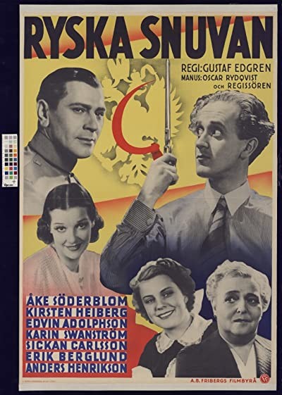 Ryska Snuvan (1937) afişi Ryska Snuvan (1937) afişi