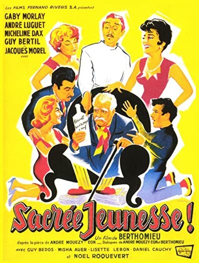 Sacrée Jeunesse (1958) afişi Sacrée Jeunesse (1958) afişi