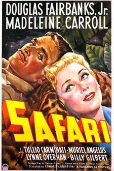 Safari (1940) afişi