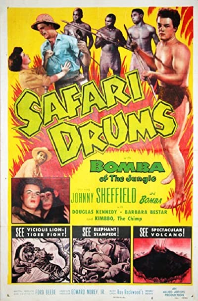 Safari Drums (1953) afişi Safari Drums (1953) afişi