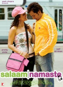 Salaam Namaste (2005) afişi Salaam Namaste (2005) afişi